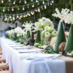 Outdoor Wedding Decorations You Can Make Using a Staple Gun